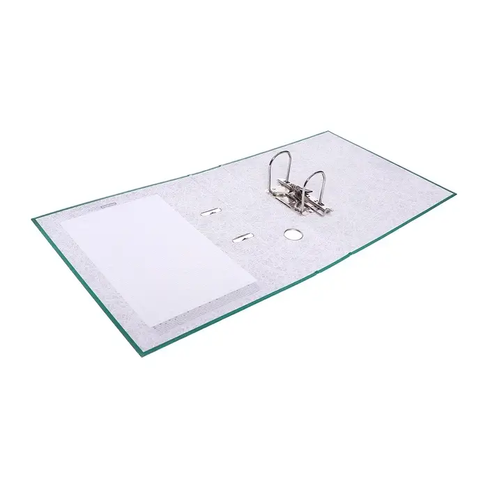 Папка&ndash;регистратор А4, корешок 70 мм, ErichKrause Granite, с арочным механизмом, зеленая, до 450 листов