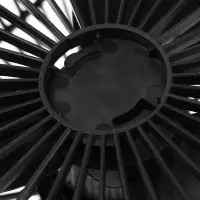 Вентилятор настольный с увлажнителем LOF-06, портативный, 3 скорости, питание USB, чёрный