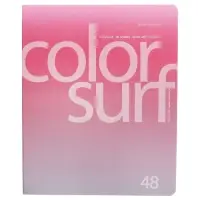 Тетрадь 48 листов, в клетку, Color Surf, МИКС