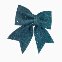 Ёлочная игрушка &laquo;Зимнее волшебство. Бант&raquo; пластик, 20&times;18 см, зелёный