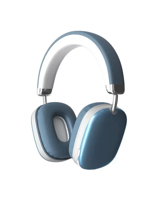 Наушники беспроводные, полноразмерные, RX-8, Bluetooth 5.3, с шумоподавлением, с микрофоном, AUX, 400 мАч, синие