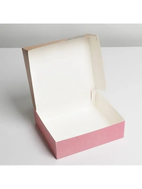 Кондитерская упаковка, коробка &laquo;Будь счастлива&raquo;, 17 х 20 х 6 см