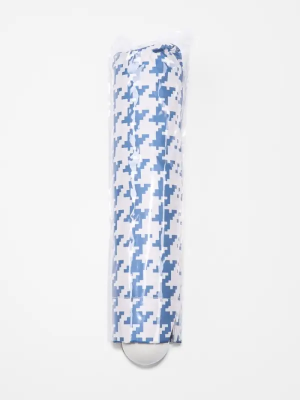 Зонт механический &laquo;Лапка&raquo;, эпонж, 4 сложения, 8 спиц, R=49/56 см, d=98 см, МИКС