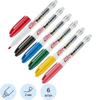Маркер для белых досок MunHwa 2 мм набор 6 цветов
