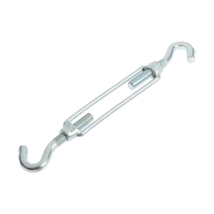 Талреп крюк-крюк ТУНДРА krep, DIN1480, М10, оцинкованный, 1 шт Талреп крюк-крюк ТУНДРА krep, DIN1480, М10, оцинкованный, 1 шт