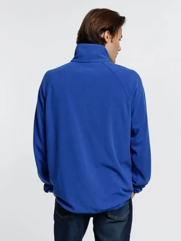 Куртка флисовая унисекс Fliska, ярко-синяя, размер M/L Куртка флисовая унисекс Fliska, ярко-синяя, размер M/L