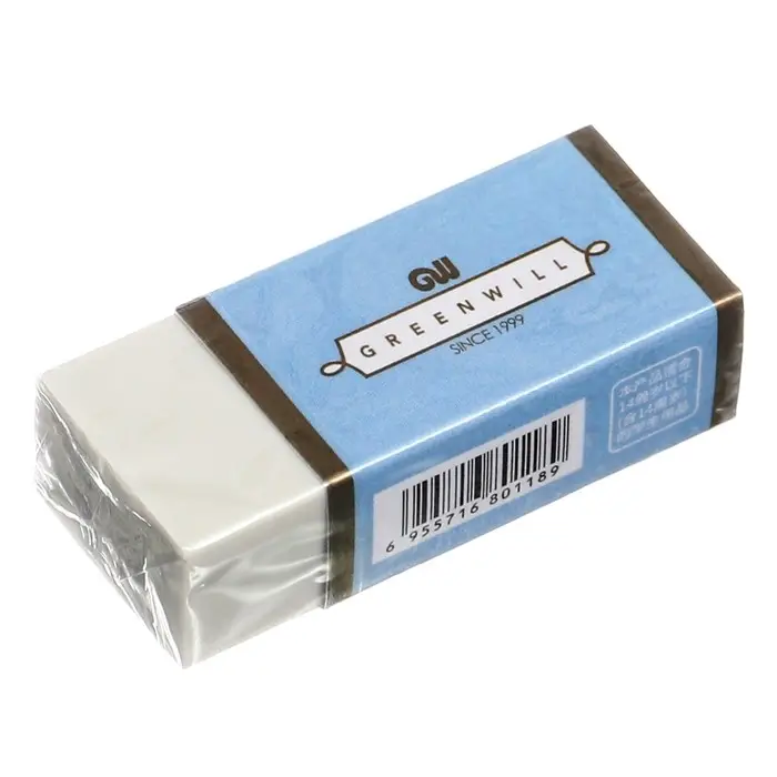 Ластик прямоугольный белый Ластик прямоугольный белый