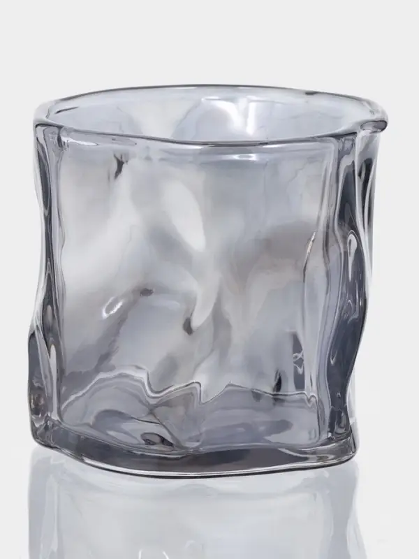 Стакан Magistro IceBar. Black, 250 мл, стекло, серый