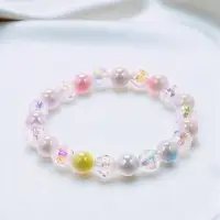 Браслет детский &laquo;Выбражулька. Гранёные кристаллы&raquo;, d=5 см, фиолетовый