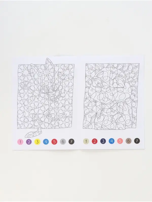 Раскраска по номерам «Зверополис», 16 стр., Disney Раскраска по номерам «Зверополис», 16 стр., Disney