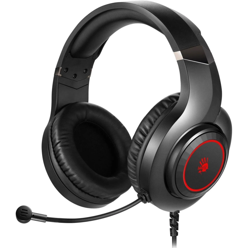 Гарнитура A4Tech Bloody (G220S USB/ BLACK) черный 2м мониторные USB