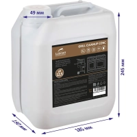 Профхим от пригаров щел д/чистки духовок Luscan Prof/Grill Cleanup Conc, 5л