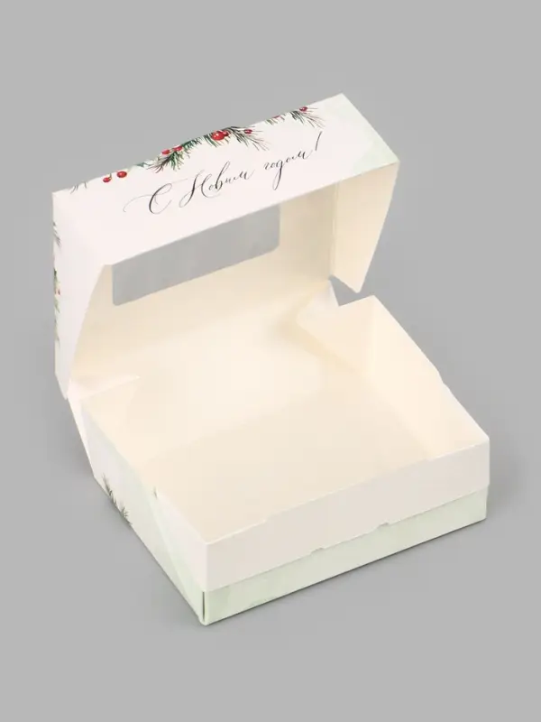 Коробка подарочная, самосборная &laquo;Венок&raquo;, 10&times;8&times;3.5 см
