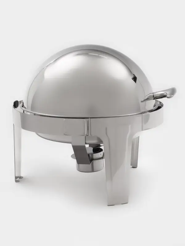 Мармит Hanna Kn&ouml;vel, 47&times;47&times;45 см, откидывающаяся крышка, круглый, нержавеющая сталь, серебристый