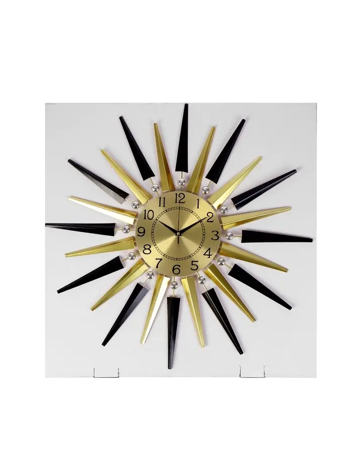 Часы настенные интерьерные &laquo;Азали&raquo;, серия: Ажур, дискретный ход, 70&times;70 см, циферблат d=22 см, от батарейки 1&times;АА