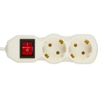 Сетевой фильтр BigTech ST210-5-W(2р/5м/10А/2,2кВт/3х0,75 мм2/белый)
