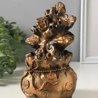 Фигурка гипс &laquo;Денежное дерево&raquo;, 17.5&times;12 см, под бронзу винтаж
