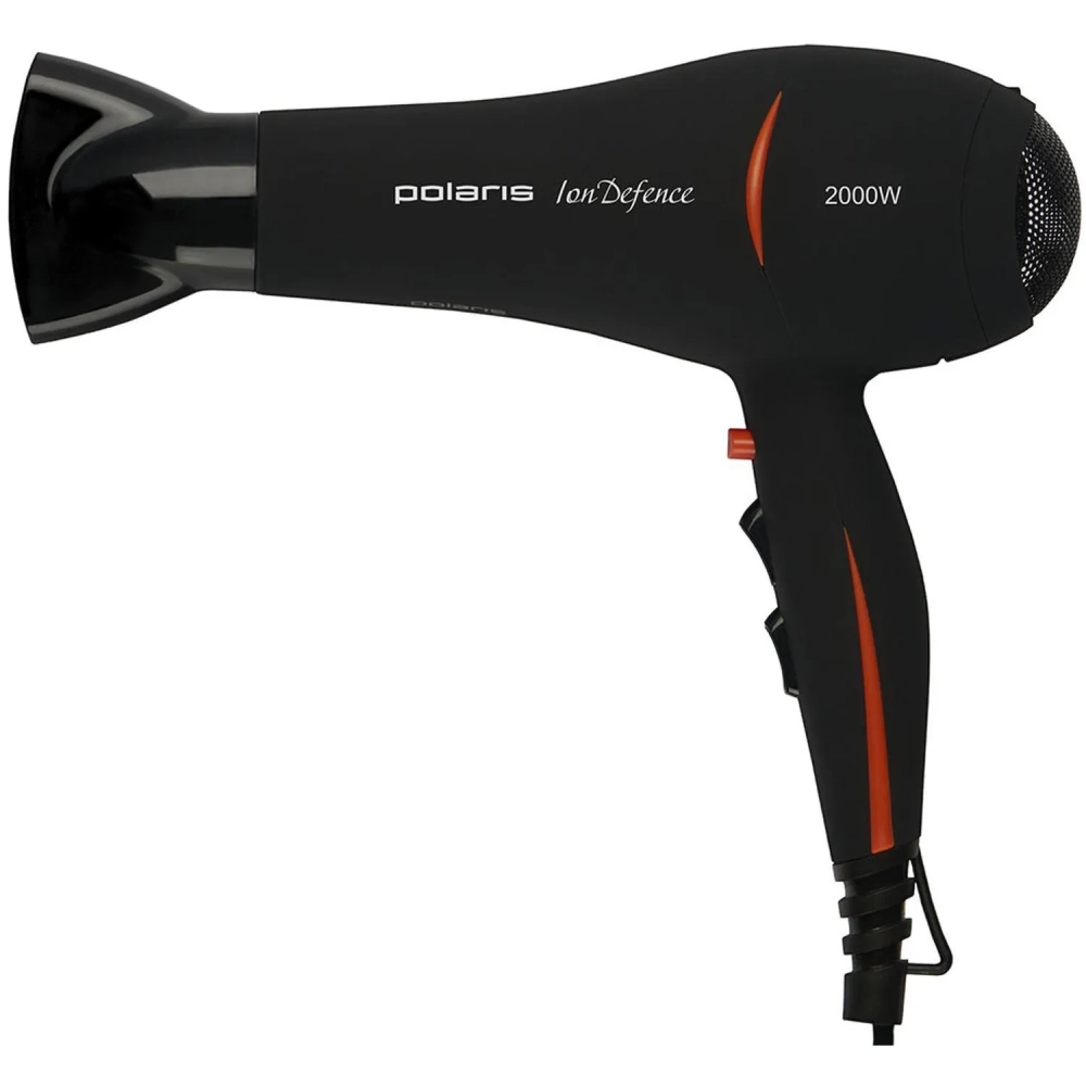 Фен POLARIS PHD 2038Ti, черный