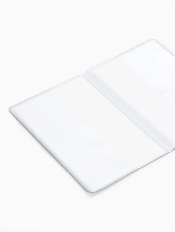 Обложка на военный билет, с тиснением, коричневая