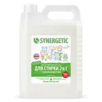 Жидкое средство для стирки Synergetic, гель, универсальное, 5 л
