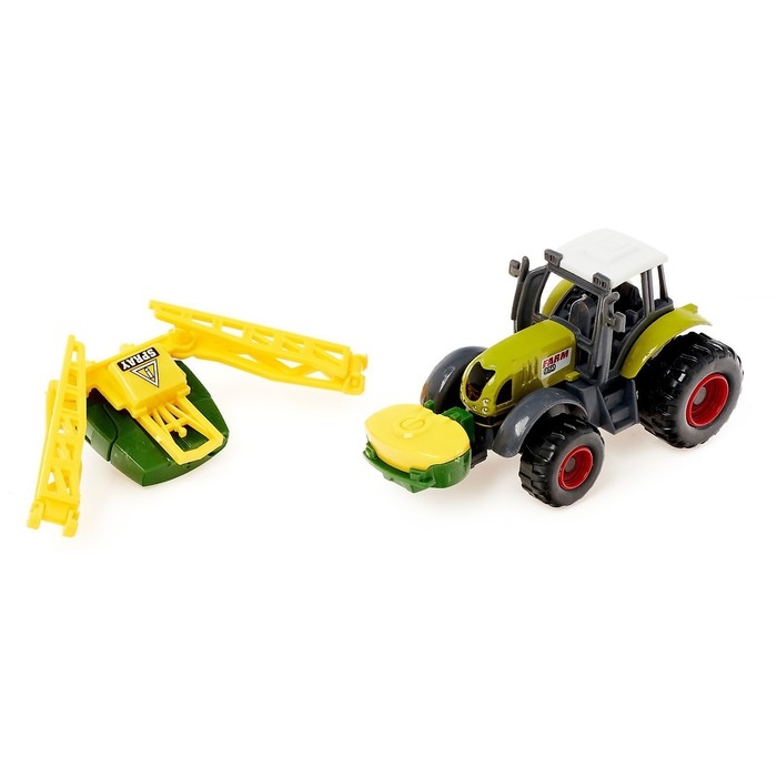 Трактор металлический «Ферма», МИКС Трактор металлический «Ферма», МИКС