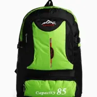 Рюкзак туристический, 35 л, с увеличением, с карманами, Capacity 85, зелёный