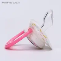 Соска-пустышка ортодонтическая, силикон, от 3 мес., &laquo;Кошечка&raquo;, МИКС