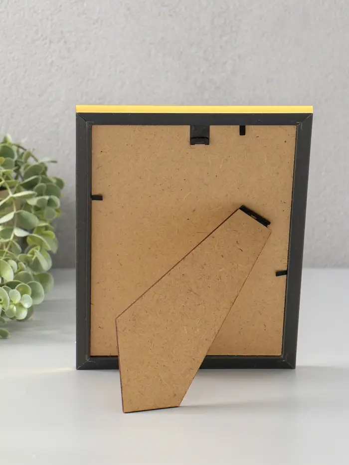 Фоторамка для фото 15х21 см "Oframe", пластик, золото, (пластик экран)