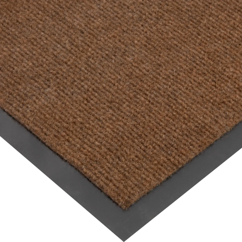 Коврик входной влаговпитывающий 90х120 см коричневый