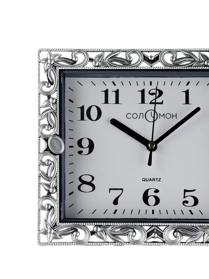 Часы настенные классические &laquo;Зара&raquo;, бесшумные, плавный ход, 21&times;18 см