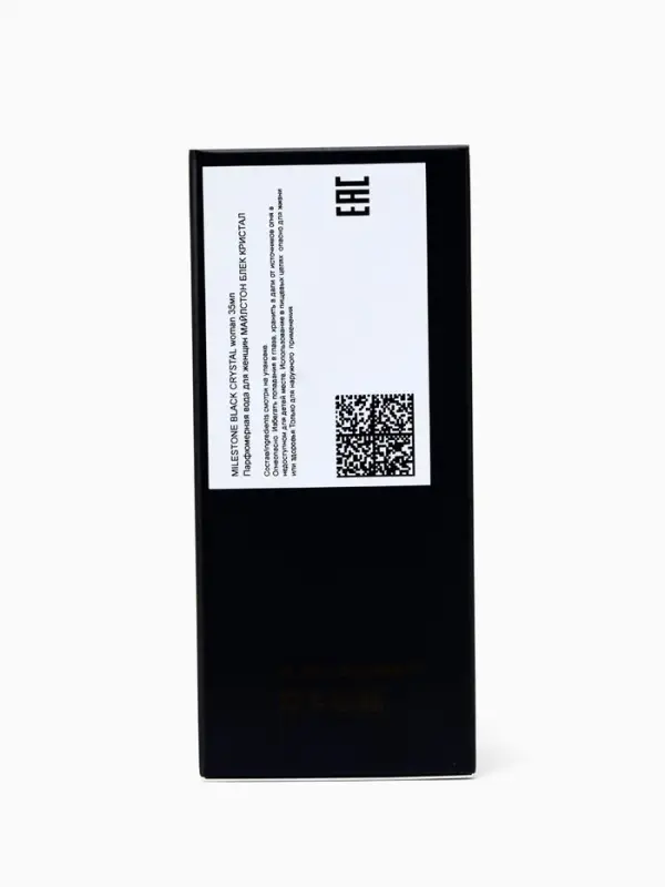 Парфюмерная вода женская Milestone BLACK CRYSTAL, 35 мл (по мотивам Versace Crystal Noir)