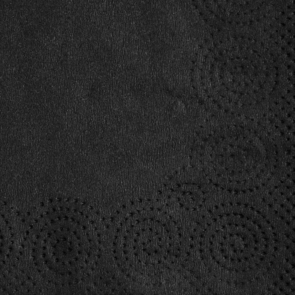 Салфетки бумажные 2-сл. 24х24 черные 250 шт./уп