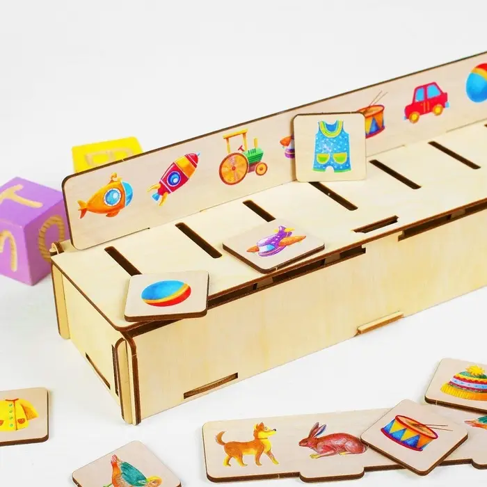 Сортер &laquo;Животные, игрушки, одежда&raquo;