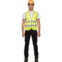 Жилет сигнальный Тип1Е, цв.лимон.(р.L-XL/48-54)