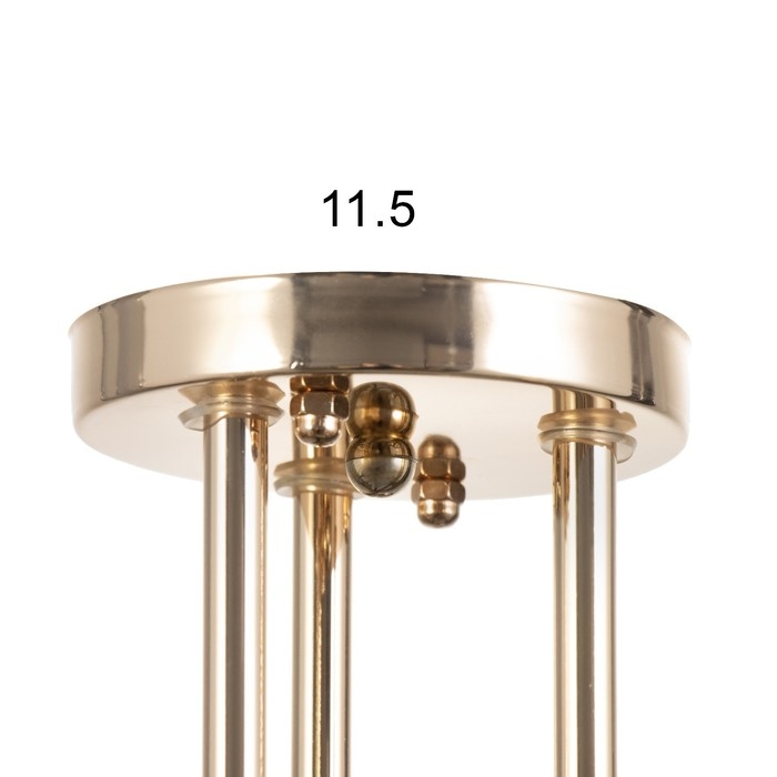 Люстра Люстра "Рейна" 3хЕ27 40Вт черный 58х58х27 см BayerLux