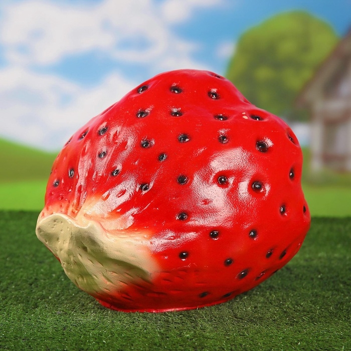 Садовая фигура из полистоуна «Клубника», 27×30×36 см Садовая фигура из полистоуна «Клубника», 27×30×36 см