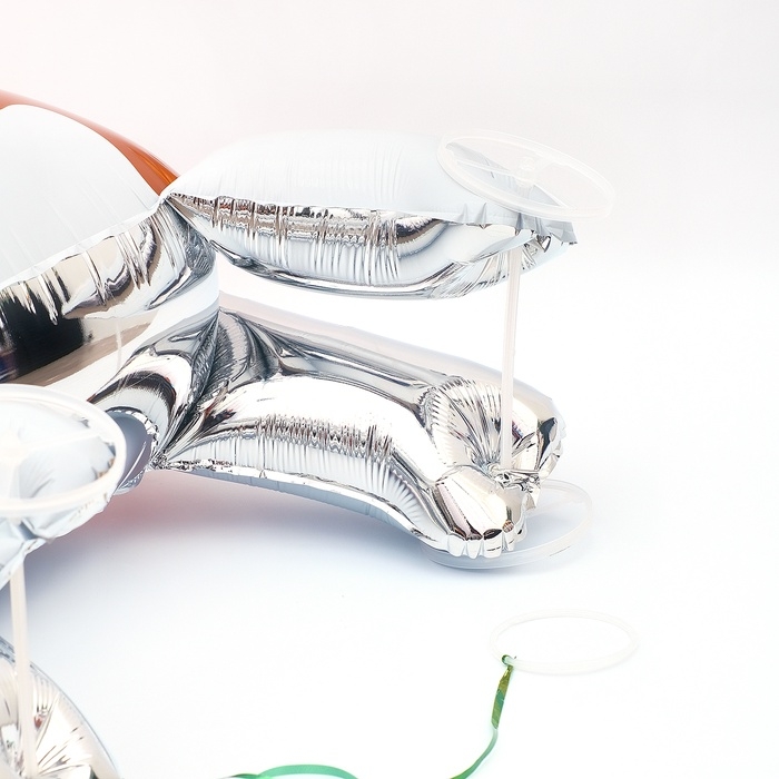 Шар фольгированный фигура 32 Шар фольгированный фигура 32" "Собачка в ошейнике", на колесиках