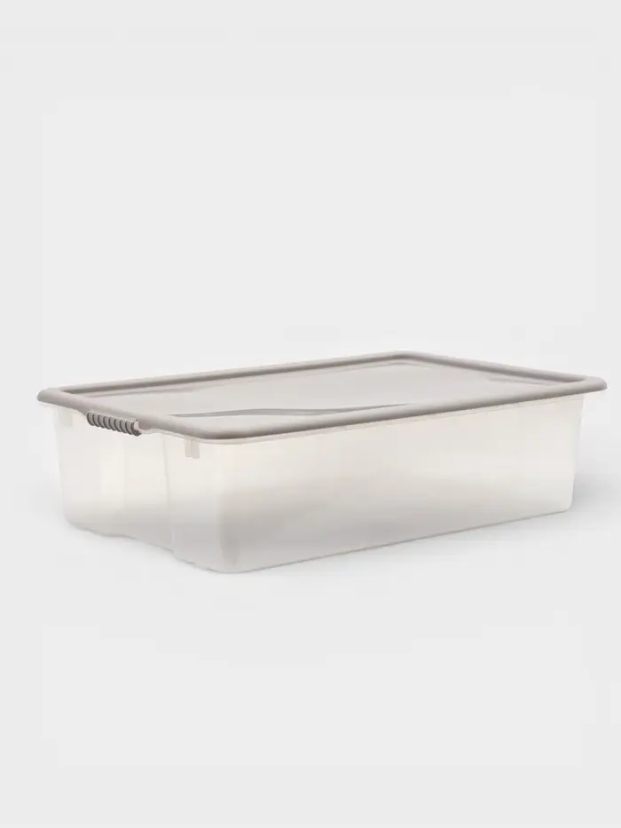 Контейнер для хранения с крышкой Porter, 32 л, 65.9&times;41.6&times;17.5 см, МИКС