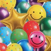 Бумага упаковочная глянцевая двухсторонняя &laquo;Шары&raquo;,  50 х 70 см