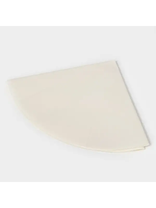 Бумага для выпечки круглая силиконизированная Gurmanoff, d=36 см, пергамент набор 5 листов, белая