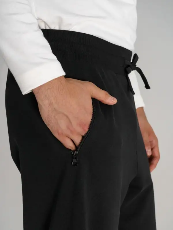 Джоггеры унисекс Kosmos, черные, размер XS/S Джоггеры унисекс Kosmos, черные, размер XS/S