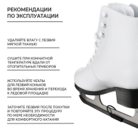 Коньки фигурные Winter Star прокатные, р. 40