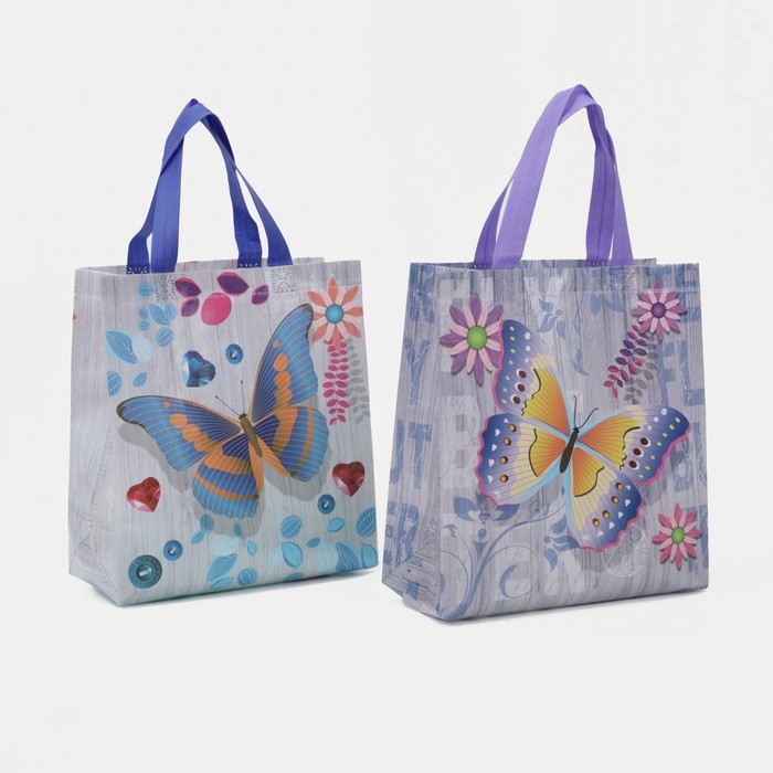 Сумка хозяйственная без застёжки, цвет МИКС Сумка хозяйственная без застёжки, цвет МИКС