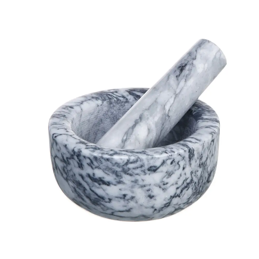 VETTA Ступка с пестиком, 11,5x6см, мрамор, 2 цвета