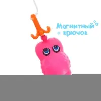 Магнитная рыбалка для детей &laquo;Морские жители&raquo;, 1 удочка, 1 сачок, 6 игрушек, цвета МИКС
