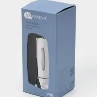 Диспенсер для жидкого мыла SAVANNA, механический, 350 мл, хромированный