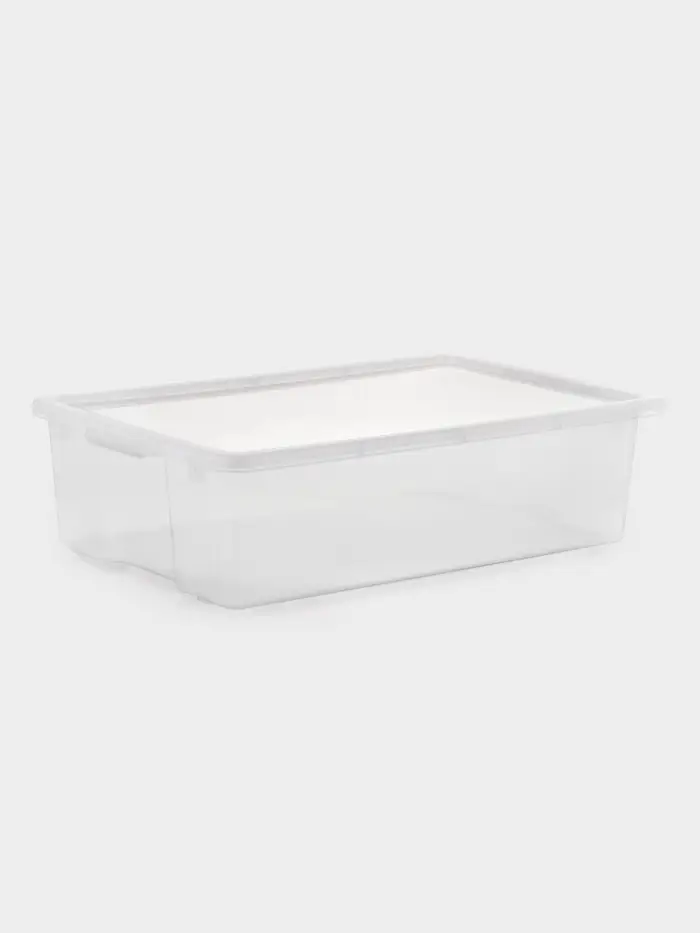 Контейнер для хранения с крышкой Porter, 32 л, 65.9&times;41.6&times;17.5 см, МИКС