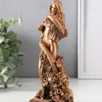 Фигура «Ева со змеей», 20×8.5×9 см, бронза