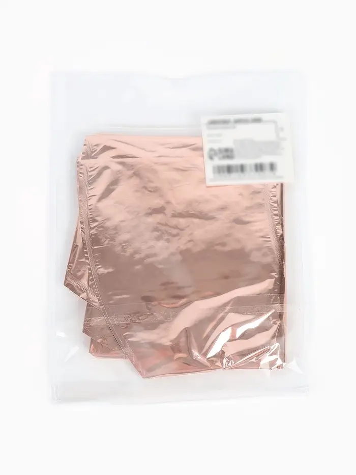 Воздушный шар фольгированный 22" "Бант" цвет розовое-золото