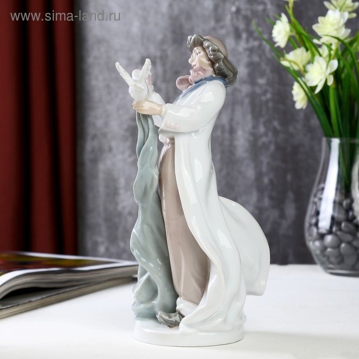 Сувенир керамика  Сувенир керамика "Клоун-дрессировщик" цветной 23,5х10х11 см